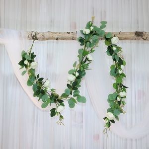 Rose garland decor/wedding